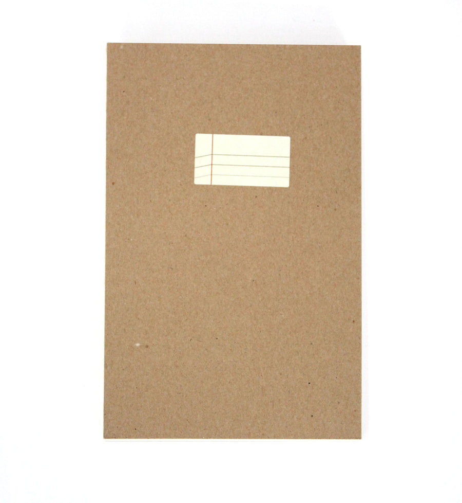 Paperways Patternism Notebook 04 Ruled & Folded White Back Ground Photo