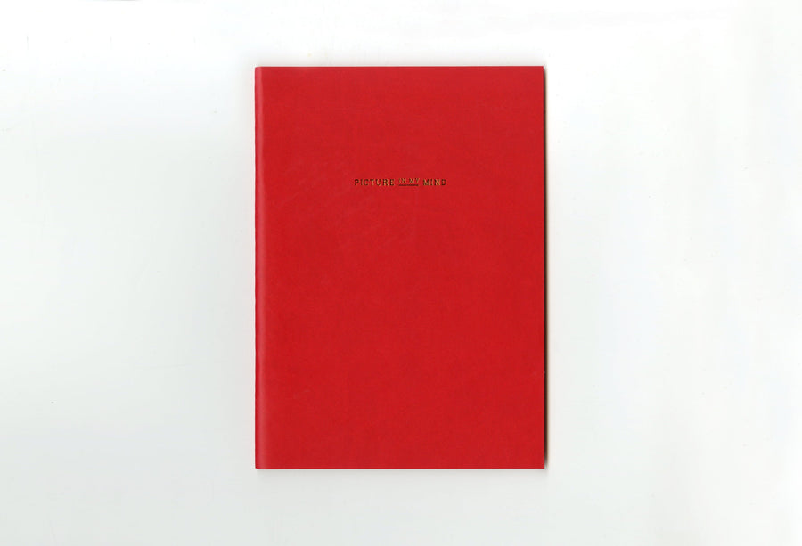 Paperways PIMM Notebook A5 Vivid Red White Back Ground Photo
