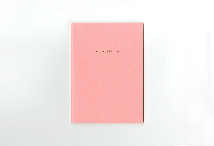 Paperways PIMM Notebook A5 Baby Pink White Back Ground Photo
