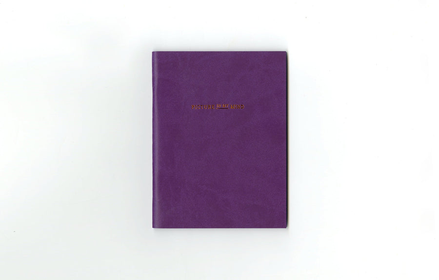 Paperways PIMM Notebook A6 Violet White Back Ground Photo