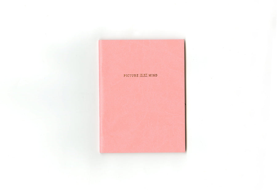 Paperways PIMM Notebook A6 Baby Pink White Back Ground Photo