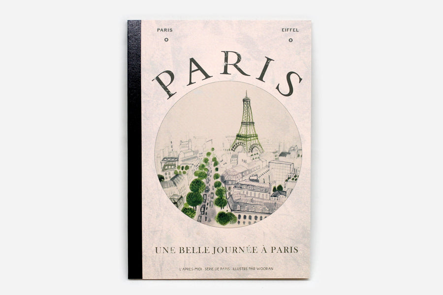 L'apres-Midi Vintage Notebook Paris Ver. 1 White Back Ground Photo