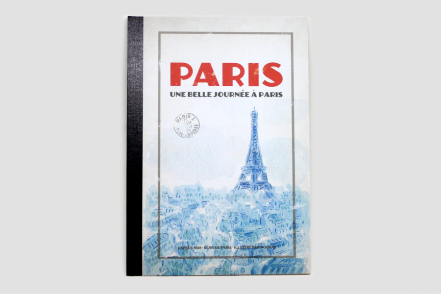 L'apres-Midi Vintage Notebook Paris Ver. 2 White Back Ground Photo