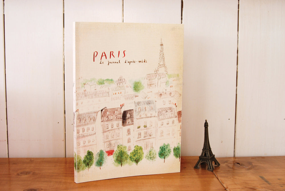 L'apres-Midi Travel Journal 96p. Paris Lifestyle Photo 01