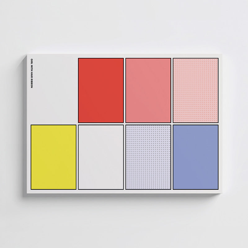 Weekly notepad on the white background