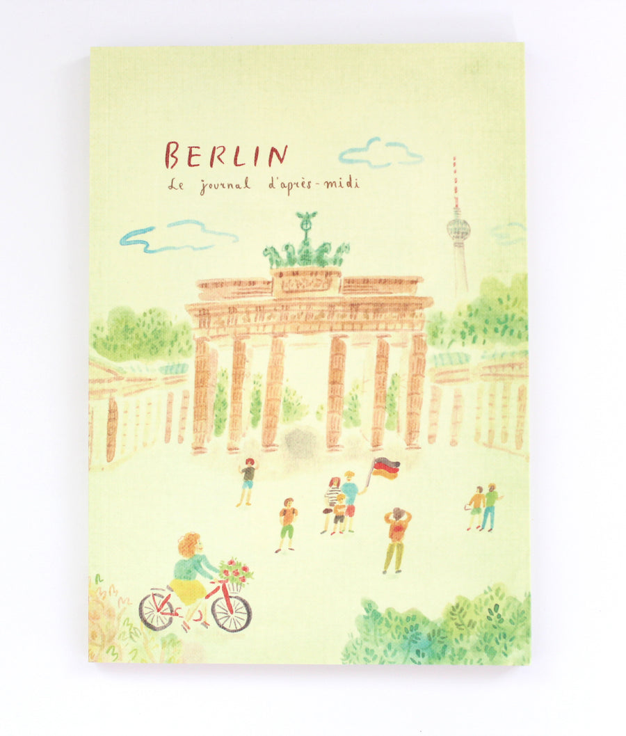 L'apres-Midi Travel Journal 96p. Germany 01 Berlin White Back Ground Photo