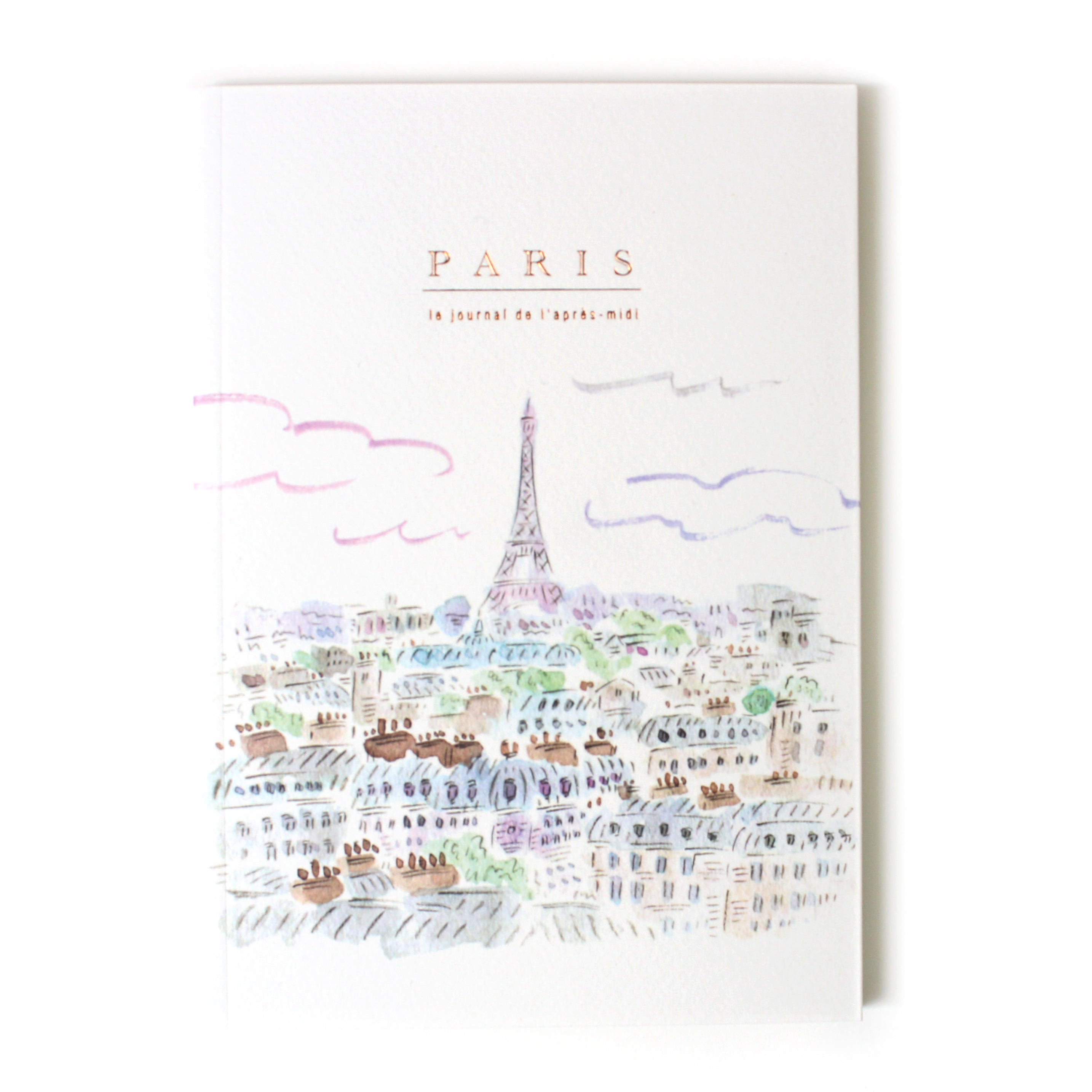 L'apres-Midi - Travel Journal - 128 p. - Paris – Paperways