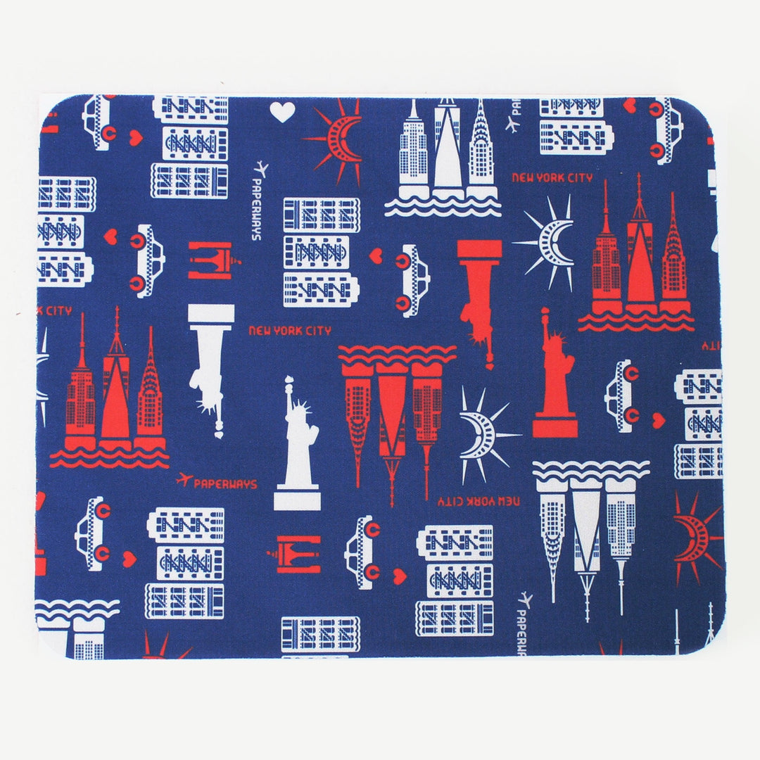 Paperwayys Rapper Paperways - Microfiber Mouse Pad - New York