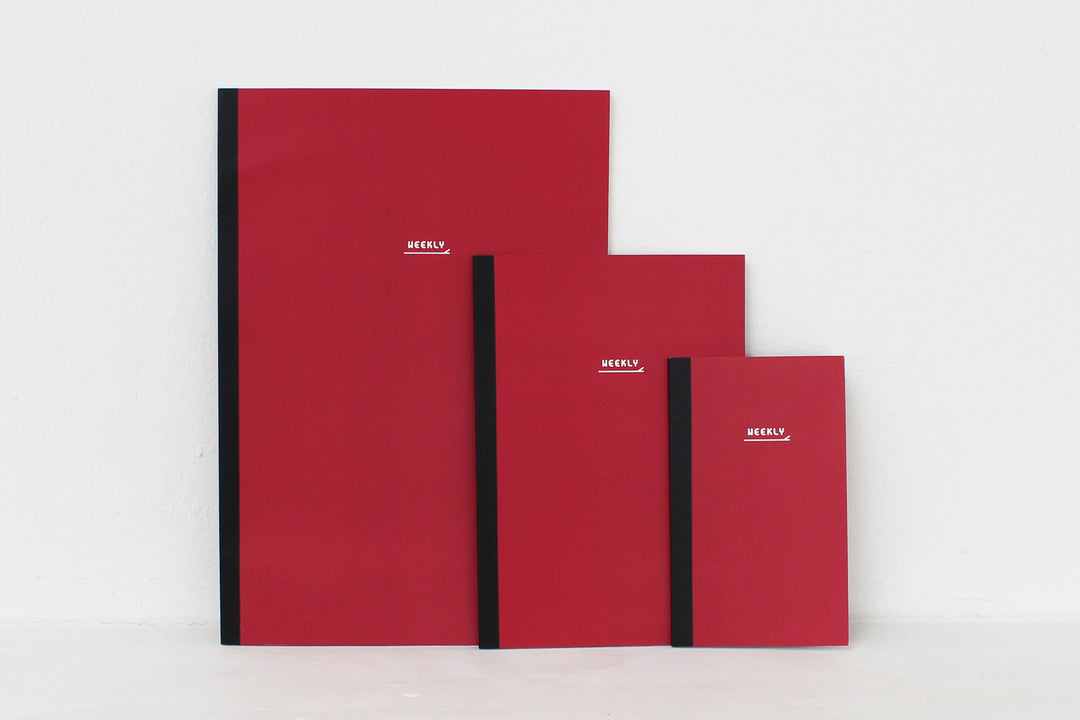 But Pwc Notebook PW Notebook - Weekly - Red – Paperways
