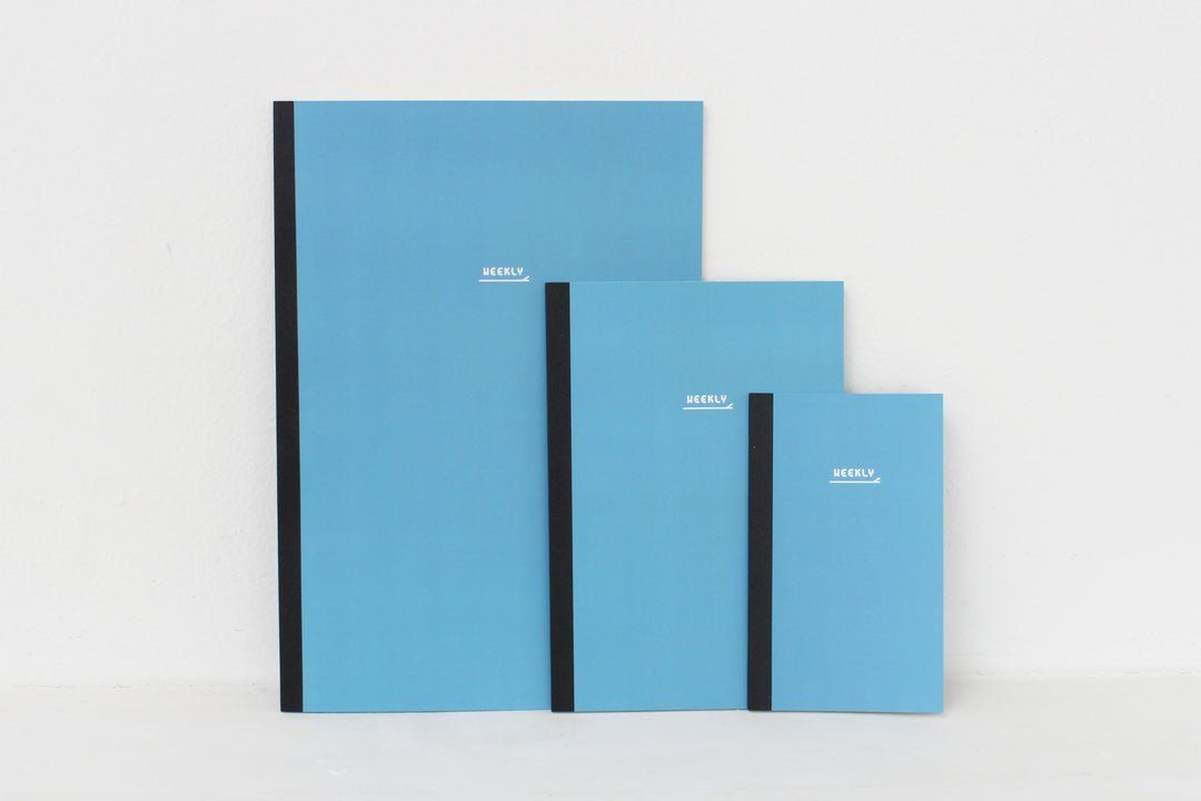 But Pwc Notebook PW Notebook - Weekly - Cadet Blue – Paperways