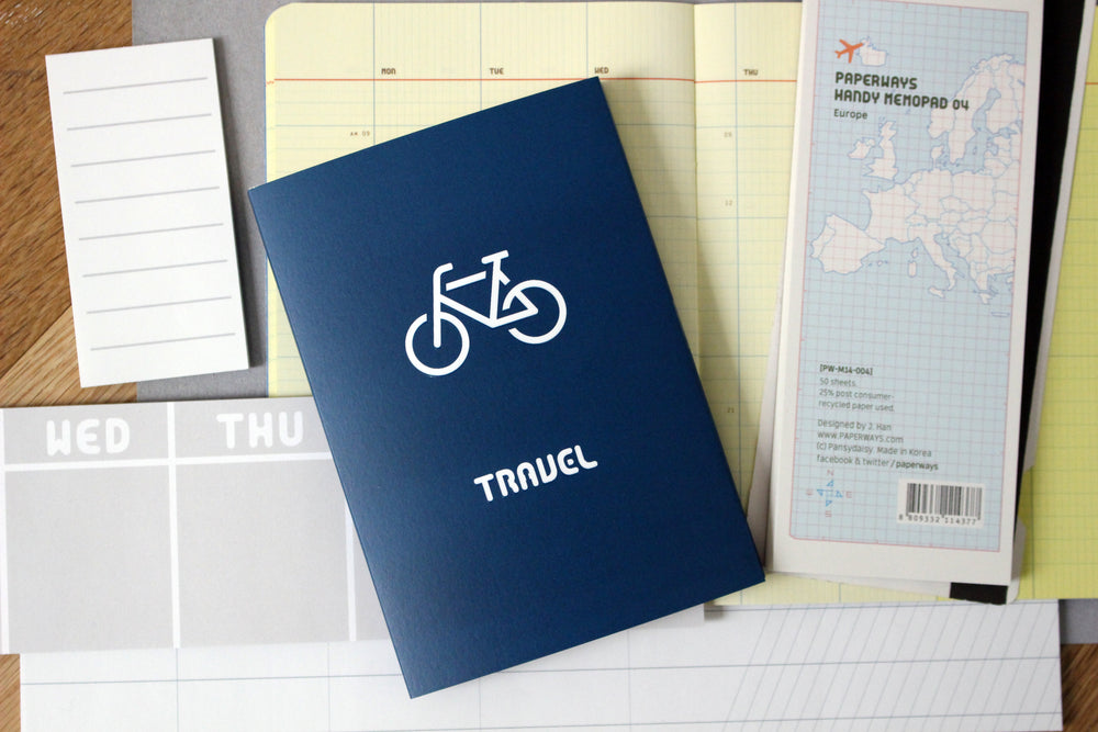 Paperways Mini Journal Bicycle Lifestyle Photo 01