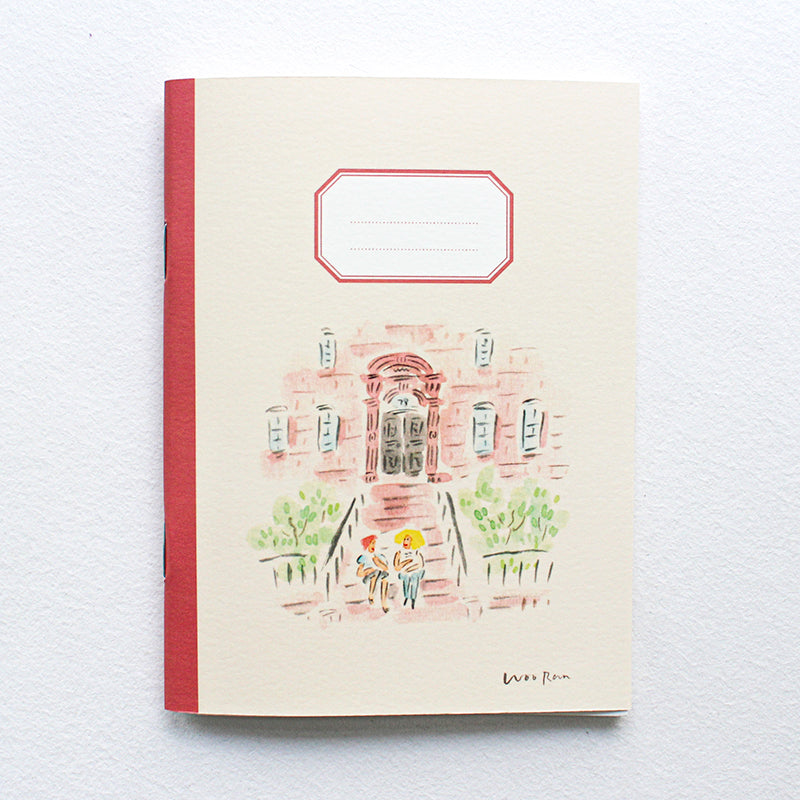 L'apres-Midi Pocket Notebook NYC Greenwich Village White Back Ground Photo