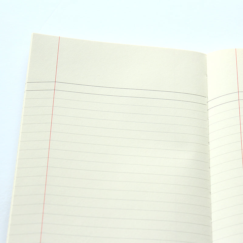 Paperways Patternism Notebook 04 Ruled & Folded Inside White Back Ground Photo