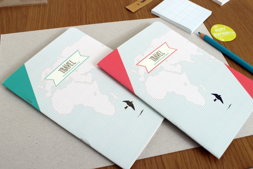 Notebook Paperworld Paperways - Compat Notebook - World Map