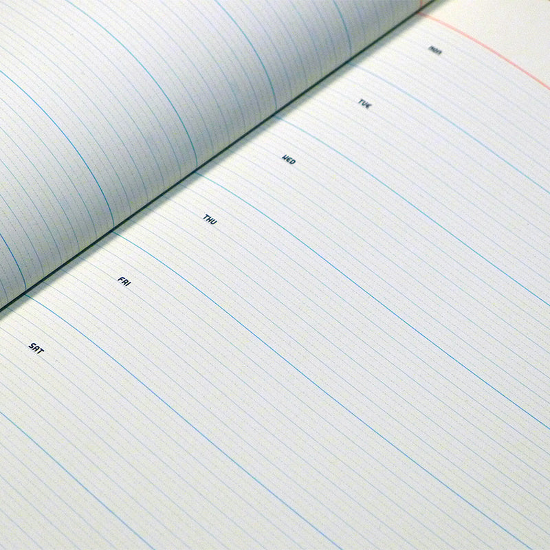 Paperways Large Notebook Weekly Inside Photo
