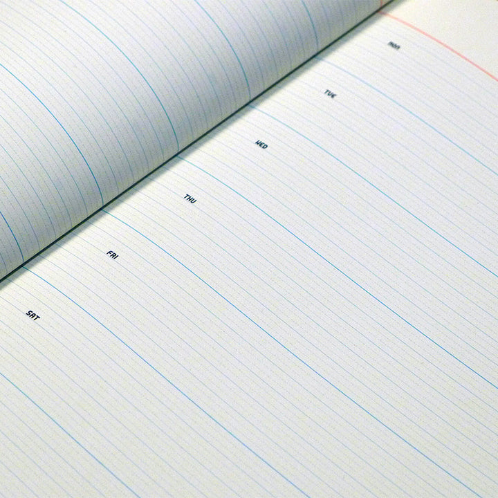 Paperways Large Notebook Weekly Inside Photo