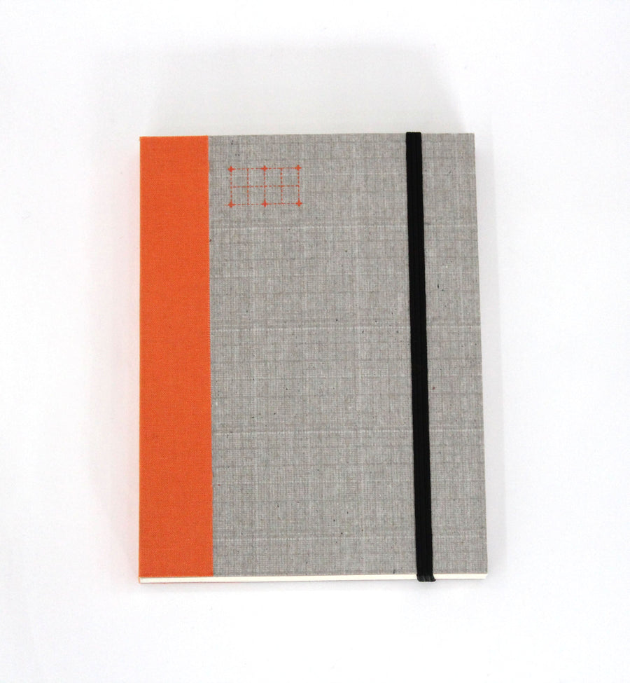 Paperways Weekly Journal Orange White Background Photo