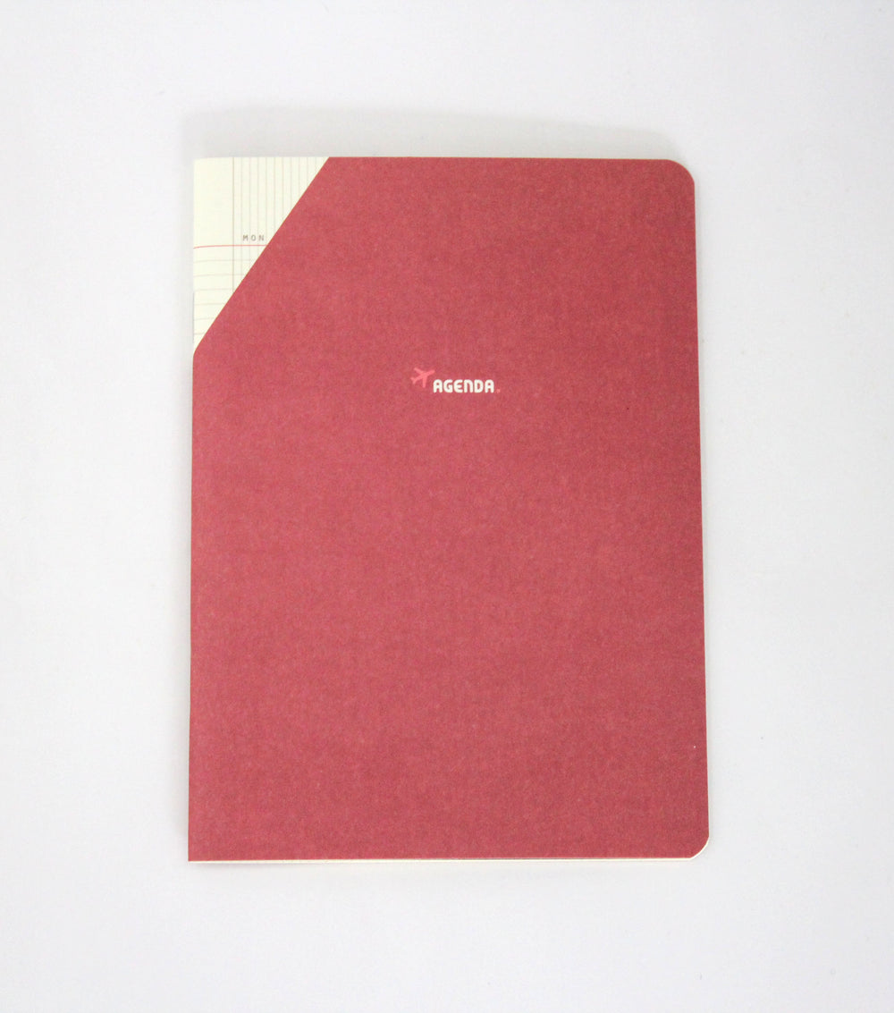 Paperways Compat Monthly Organizer 02 Red White Back Ground Photo