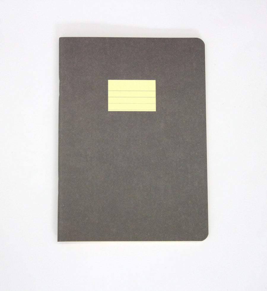 Paperways Compat Notebook Ruled Brown White Background Photo