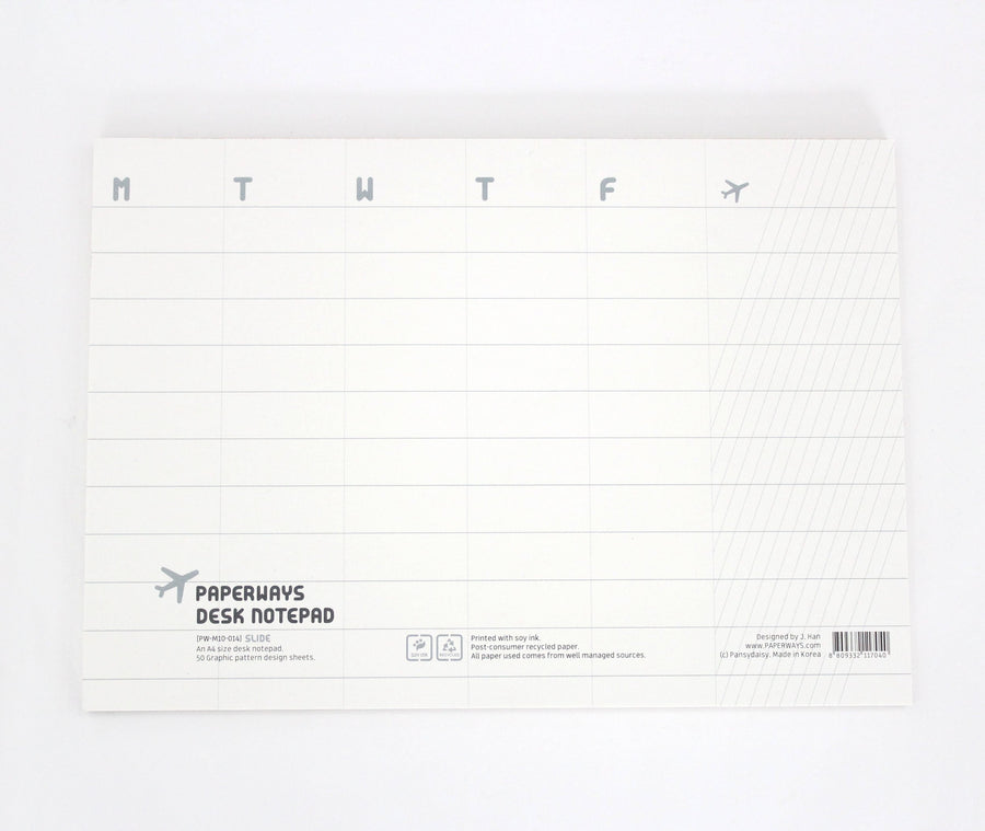 Paperways A4 Desk Notepad Organizer Slide White Background Photo