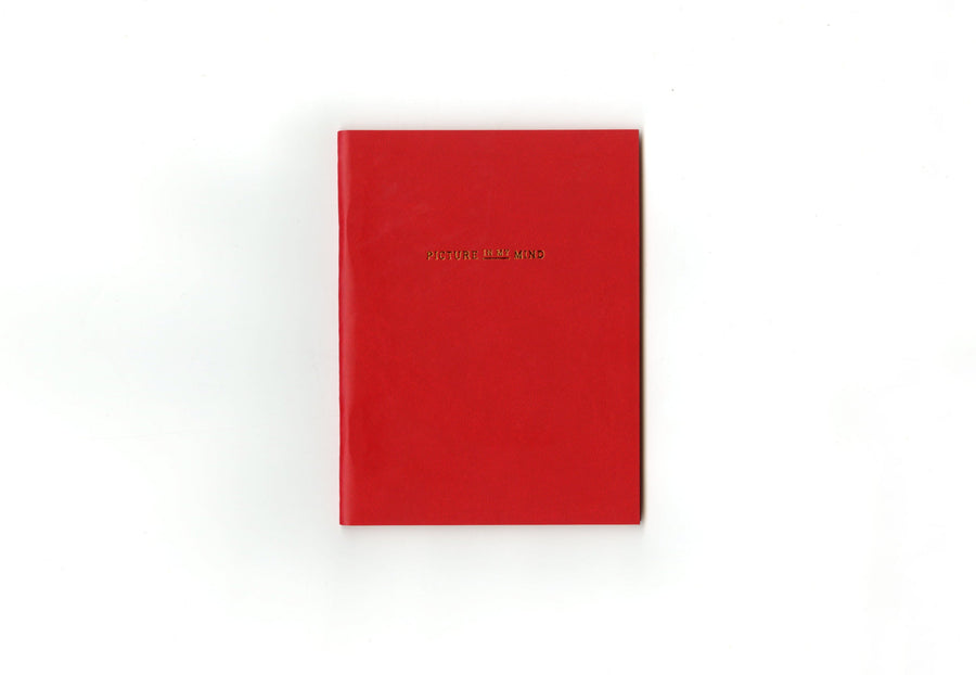 Paperways PIMM Notebook A6 Vivid Red White Back Ground Photo