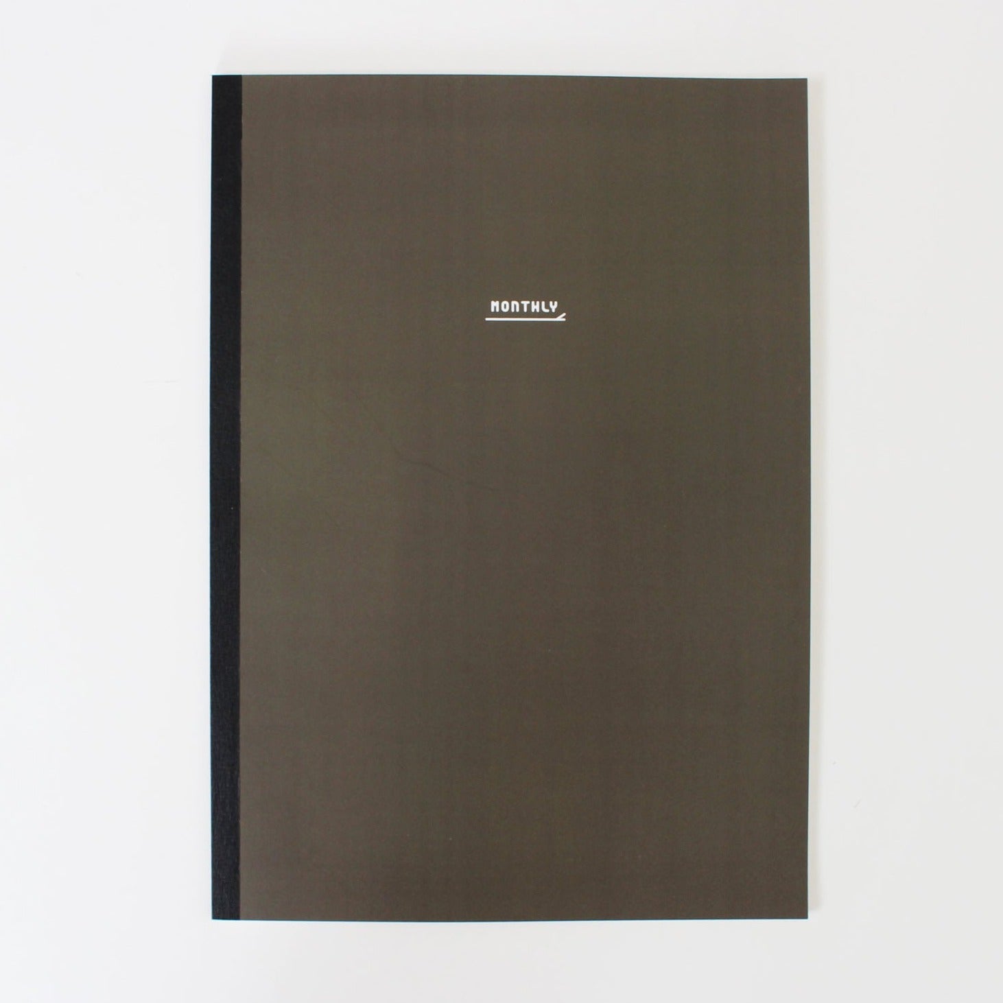 PW Notebook - Monthly - Dark Brown – Paperways