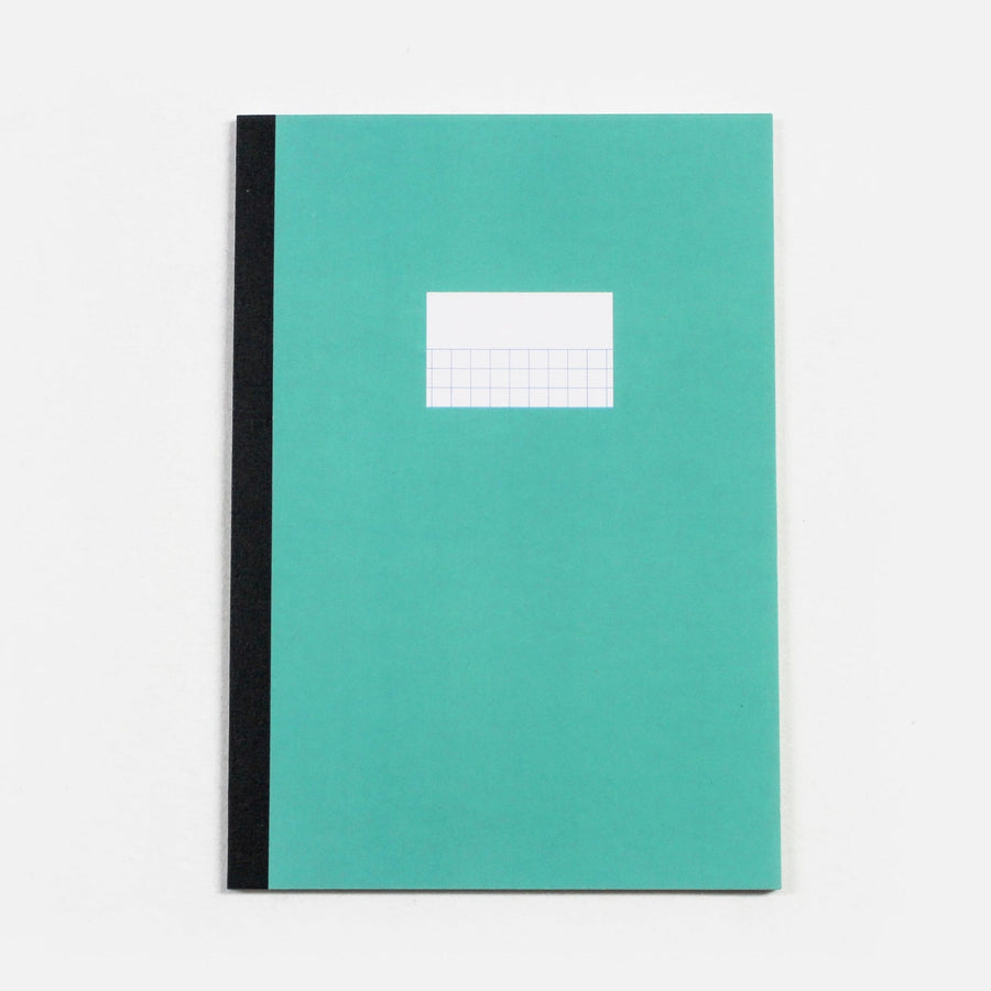 Paperways New Notebook M Bald Square Seagreen White Back Ground Photo
